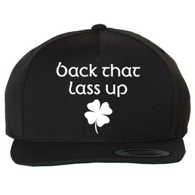 Back That Lass Up St Patrick's Day Cute Gift Wool Snapback Cap