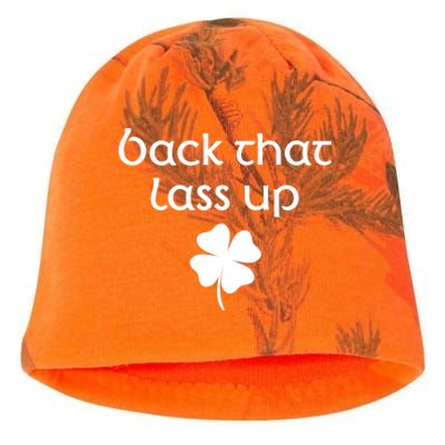 Back That Lass Up St Patrick's Day Cute Gift Kati - Camo Knit Beanie