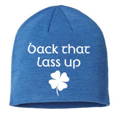 Back That Lass Up St Patrick's Day Cute Gift Sustainable Beanie