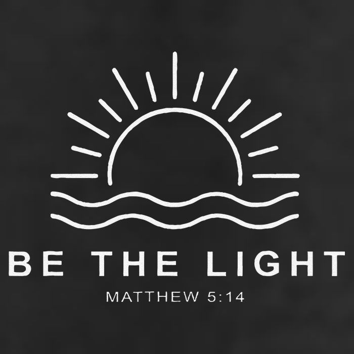 Be The Light Faith Religious Jesus Christian 7 Panel Mesh Trucker Snapback Hat