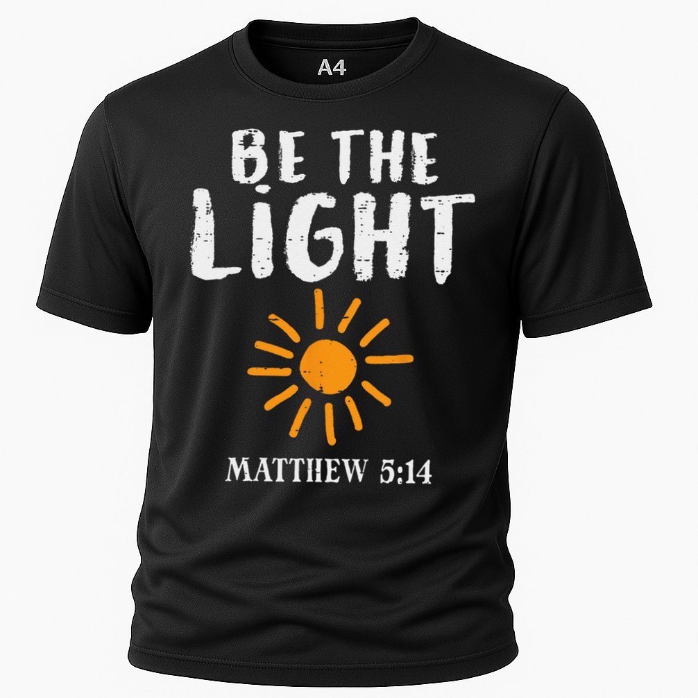 Be The Light Sun Matthew 514 Bible Christian Cooling Performance Crew T-Shirt