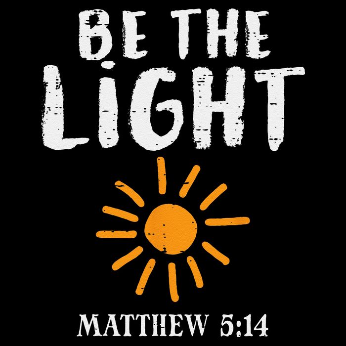 Be The Light Sun Matthew 514 Bible Christian Cooling Performance Crew T-Shirt