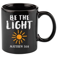 Be The Light Sun Matthew 514 Bible Christian 11oz C Handle Ceramic Mug