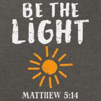 Be The Light Sun Matthew 514 Bible Christian Cotton Canvas Backpack