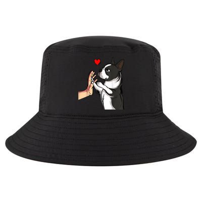 Boston Terrier Love Bostie Dog Mom Funny Girl Cool Comfort Performance Bucket Hat
