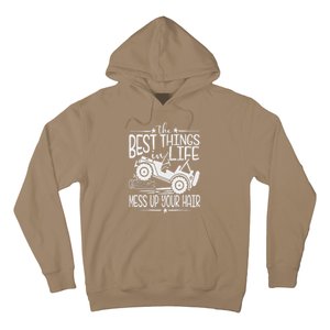 Best Things Life Mess Up Your Hair Fun Summer Truck Hoodie