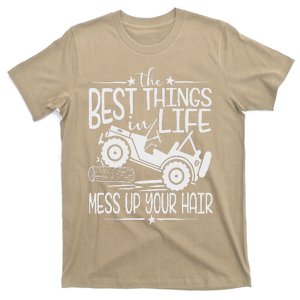 Best Things Life Mess Up Your Hair Fun Summer Truck T-Shirt