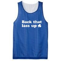 Back That Lass Up Funny Designs Meaningful Gift Mesh Reversible Basketball Jersey Tank