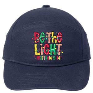 Be The Light Matthew Christian Witness 7-Panel Snapback Hat