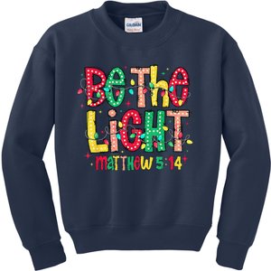 Be The Light Matthew Christian Witness Kids Sweatshirt