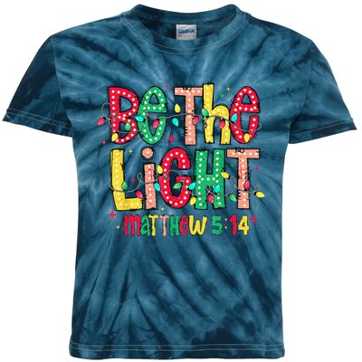 Be The Light Matthew Christian Witness Kids Tie-Dye T-Shirt