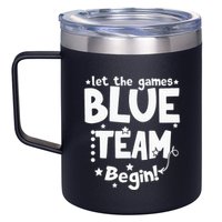 Blue Team Let The Games Begin Field Trip Day 12oz Stainless Steel Coffee Mug