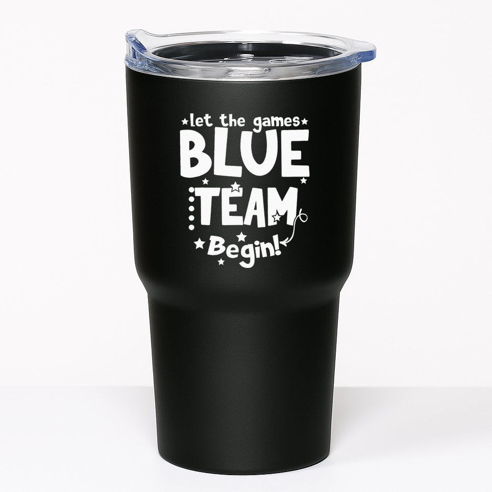 Blue Team Let The Games Begin Field Trip Day Tumbler