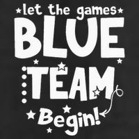 Blue Team Let The Games Begin Field Trip Day Golf Towel