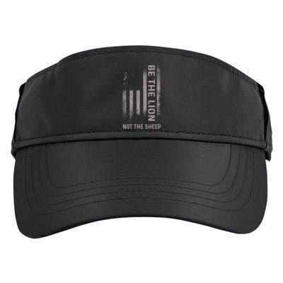 Be The Lion Not The Sheep Adult Drive Performance Visor