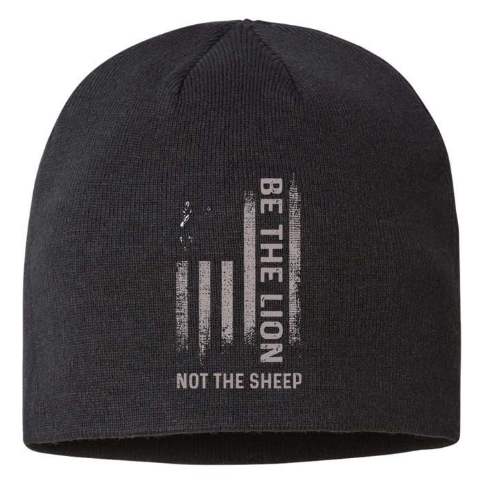 Be The Lion Not The Sheep Sustainable Beanie