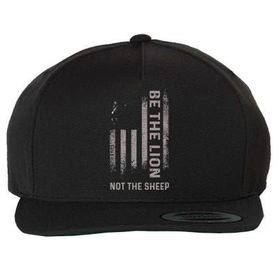 Be The Lion Not The Sheep Wool Snapback Cap