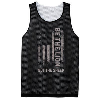 Be The Lion Not The Sheep Mesh Reversible Basketball Jersey Tank