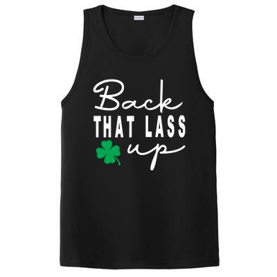 Back That Lass Up Funny St Patricks Day Gift PosiCharge Competitor Tank