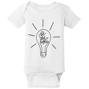 Be The Light Sun Matthew 514 Bible Christian Baby Bodysuit