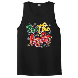 Be The Light Matthew 5 14 Jesus Christmas Lights PosiCharge Competitor Tank