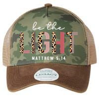Be The Light Faith Jesus Christian Boho Leopard Cheetah Legacy Tie Dye Trucker Hat
