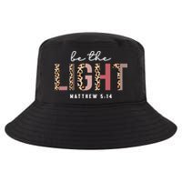 Be The Light Faith Jesus Christian Boho Leopard Cheetah Cool Comfort Performance Bucket Hat