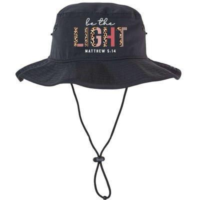 Be The Light Faith Jesus Christian Boho Leopard Cheetah Bucket Hat