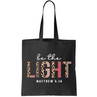 Be The Light Faith Jesus Christian Boho Leopard Cheetah Bag