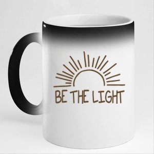 Be The Light Positive 11oz Black Color Changing Mug