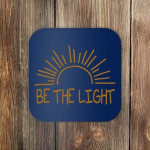 Be The Light Positive Coaster