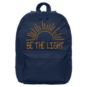 Be The Light Positive 16 in Basic Backpack