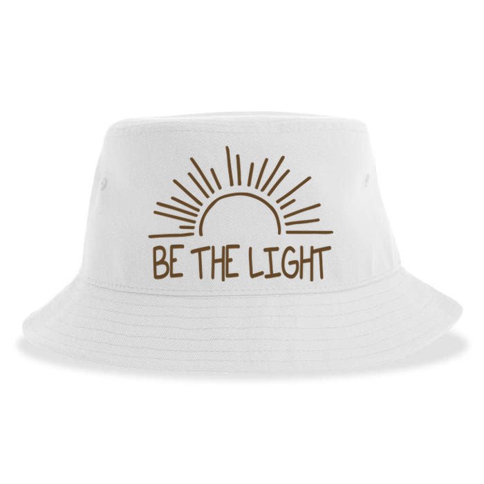 Be The Light Positive Sustainable Bucket Hat