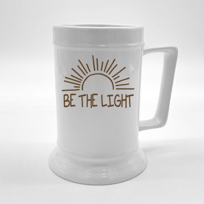 Be The Light Positive Beer Stein