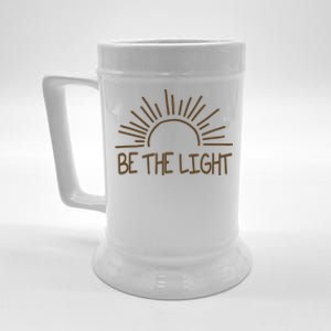 Be The Light Positive Beer Stein