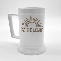 Be The Light Positive Beer Stein