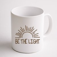 Be The Light Positive Coffee Mug