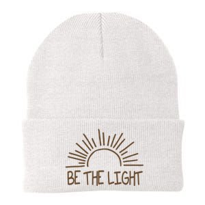 Be The Light Positive Knit Cap Winter Beanie