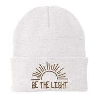 Be The Light Positive Knit Cap Winter Beanie