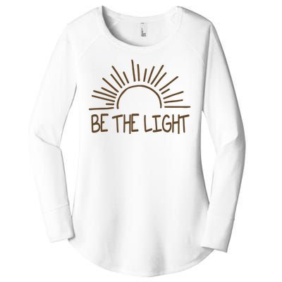 Be The Light Positive Women's Perfect Tri Tunic Long Sleeve Shirt