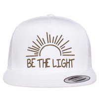 Be The Light Positive Flat Bill Trucker Hat