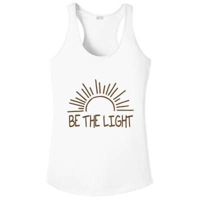 Be The Light Positive Ladies PosiCharge Competitor Racerback Tank