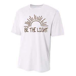 Be The Light Positive Performance Sprint T-Shirt