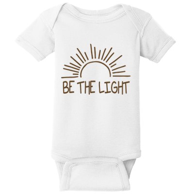 Be The Light Positive Baby Bodysuit