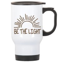 Be The Light Positive Stainless Steel Travel Mug