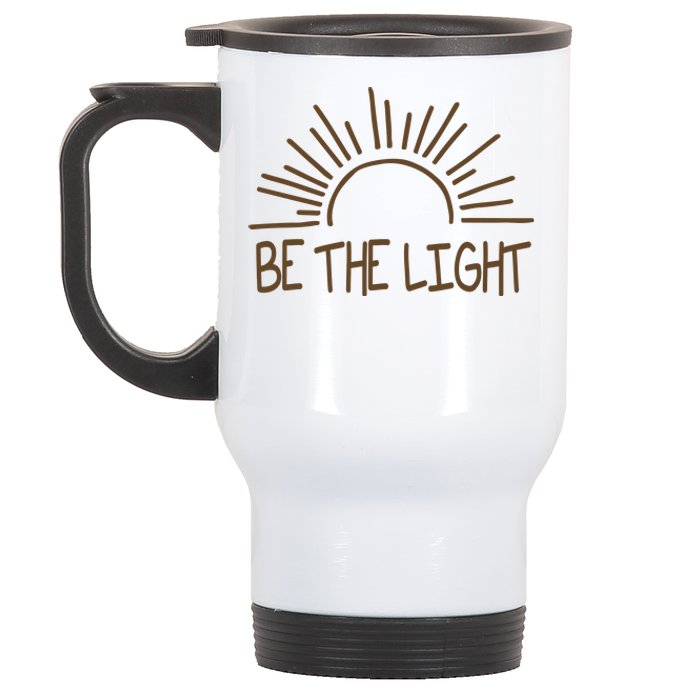 Be The Light Positive Stainless Steel Travel Mug