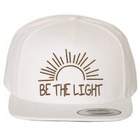 Be The Light Positive Wool Snapback Cap