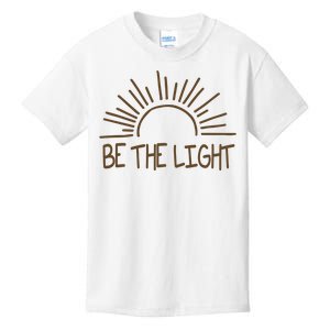 Be The Light Positive Kids T-Shirt