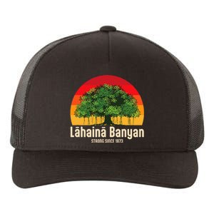 Banyan Tree Lahaina Maui Hawaii Yupoong Adult 5-Panel Trucker Hat