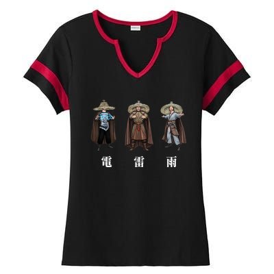 Big Trouble Little China A Storm Is Brewing Ladies Halftime Notch Neck Tee